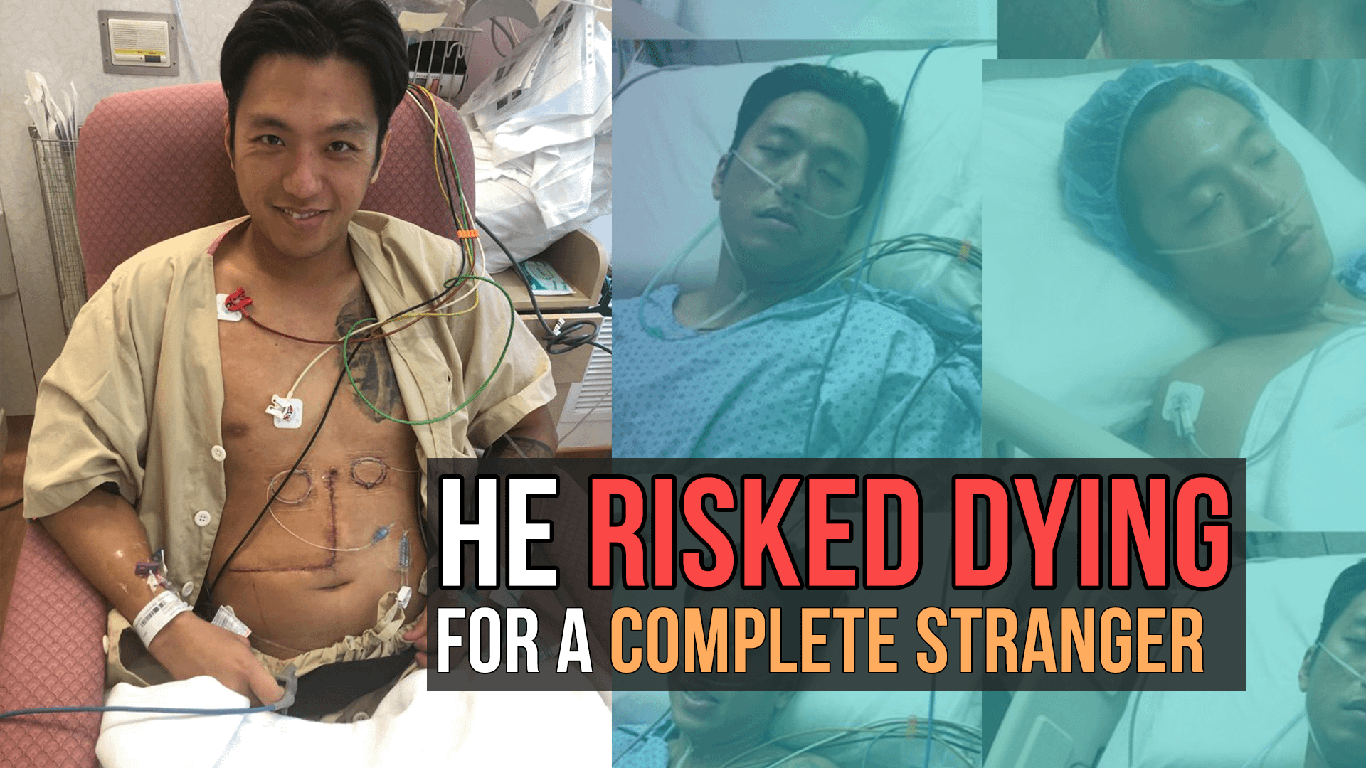 He risked dying for a complete stranger