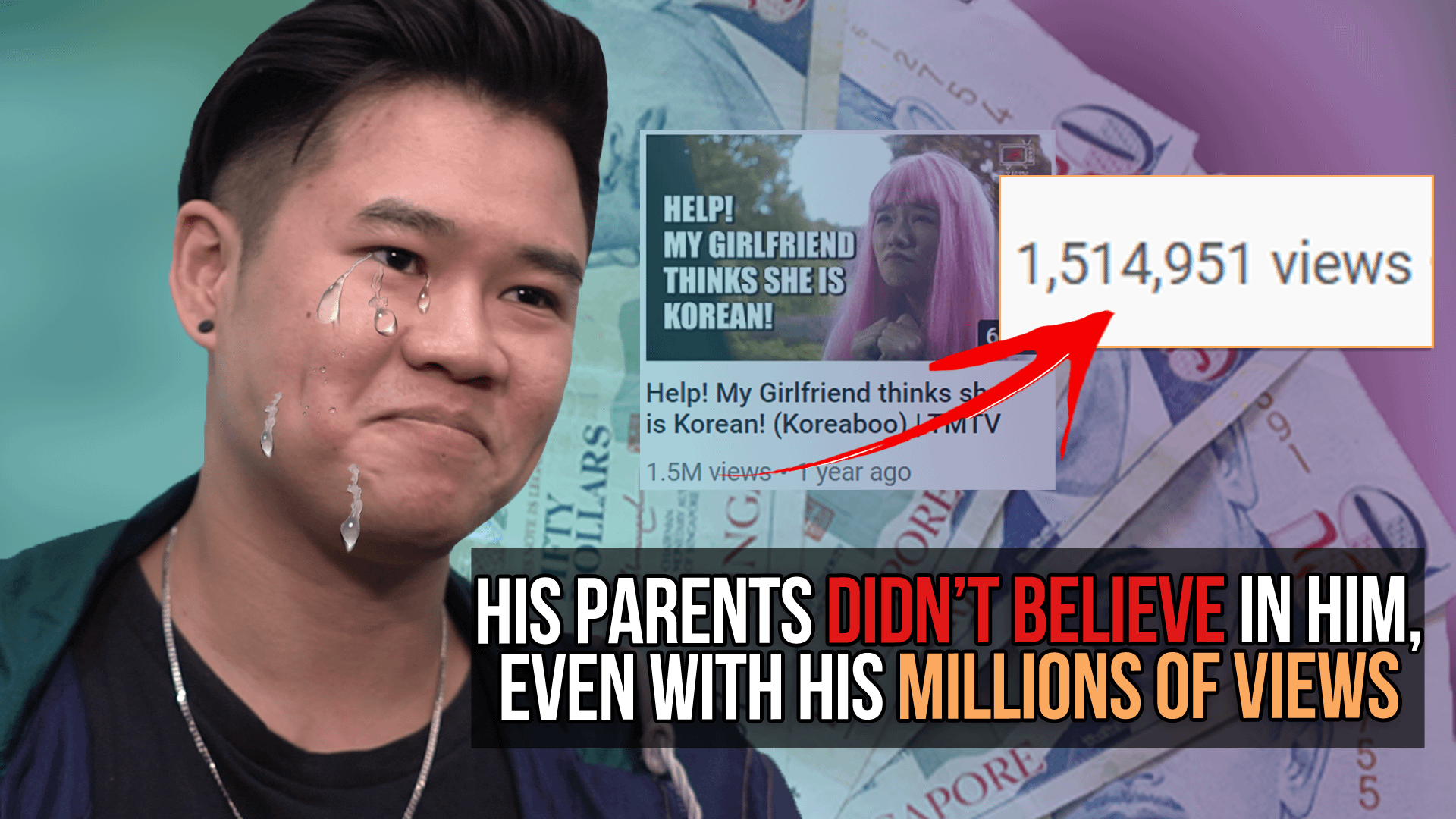 His Parents Didn’t Care About His Millions of Views on Youtube